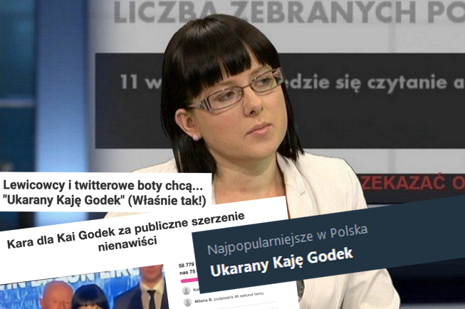 Fanki k-popu walczą z Kają Godek, w TV Republika spanikowali i myślą, że to atak azjatyckich botów