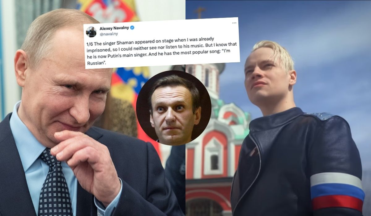 Nawalny narzeka, że w łagrze rano zawsze leci "Ja Ruski" Shamana