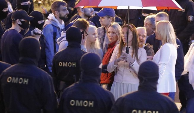 Mińsk, 26.08.2020, fot. East News