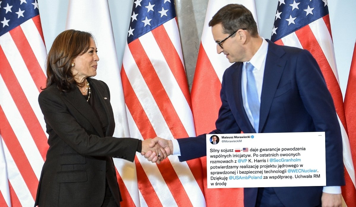 Wizyta Kamali Harris w Polsce, 03.10.2022, fot. East News