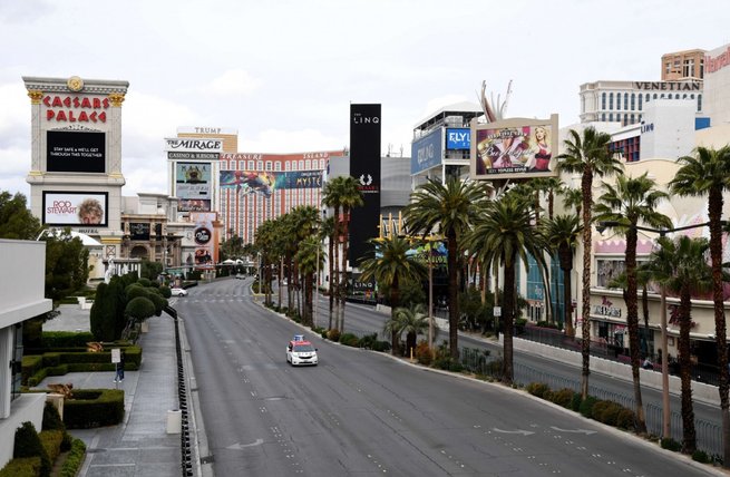fot. East News, Las Vegas zamknięte na 30 dni
