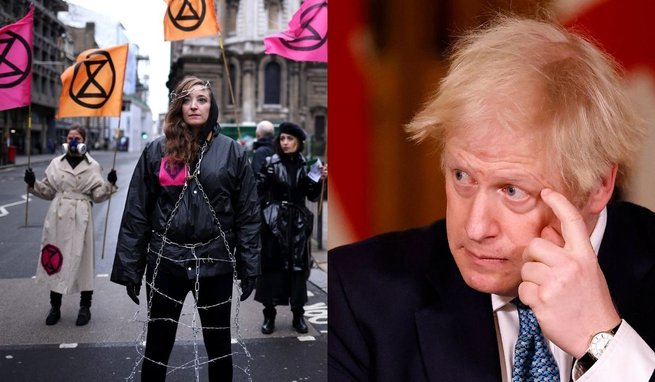 fot. East News; Facebook/Extinction Rebellion UK