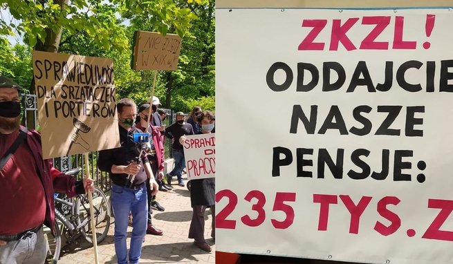 Fot. Facebook/Czerwona Młodzień OM PPS Wielkopolskie, OZZIP