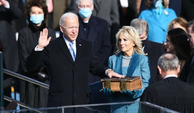 Zaprzysiężenie Joe Bidena na prezydenta USA, 20.01.2021, fot. East News