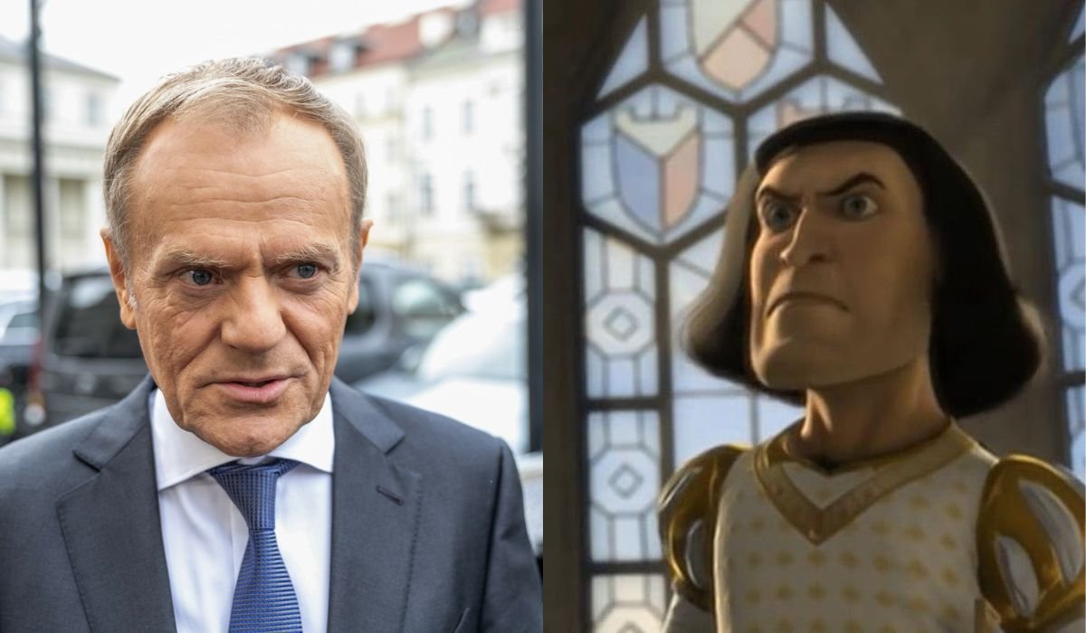 Morawiecki odwinął się za bambika i porównał Tuska do Lorda Farquaada