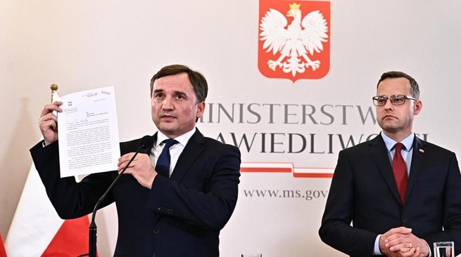 Zbigniew Ziobro i Marcin Romanowski, fot. Ministerstwo Sprawiedliwości