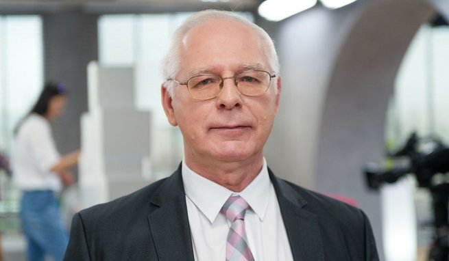 Jerzy Zięba jako ekspert z "Dzień Dobry TVN" fot. East News