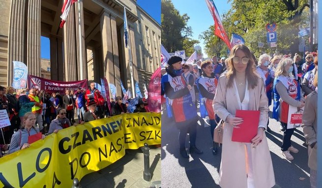 Fot. Twitter/Sławomir Broniarz, Instagram/Marianna Schreiber